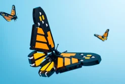 The Brick Show Shop Monarch Butterfly - B3 Customs Building Set made using LEGO parts
