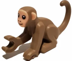 The Brick Show Shop Monkey (Dark Tan) - Official LEGO® Part