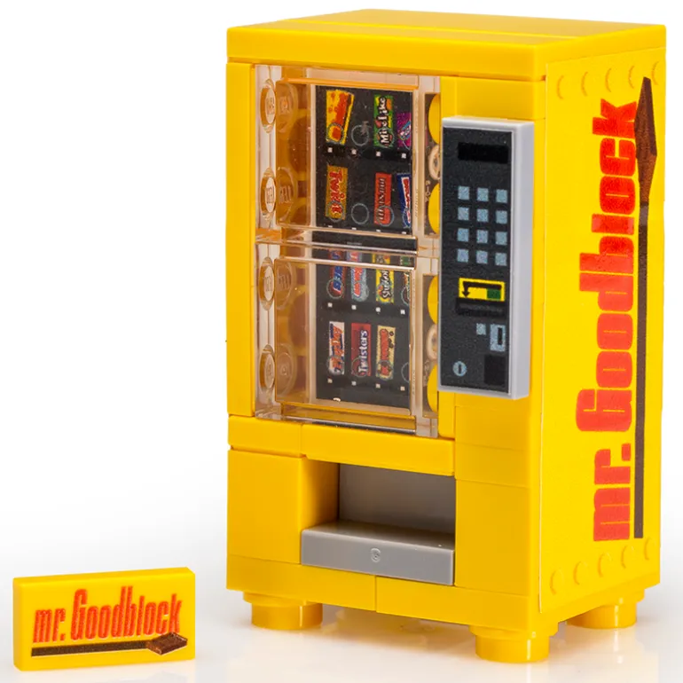 The Brick Show Shop Mr. Goodblock - B3 Customs® Candy Vending Machine