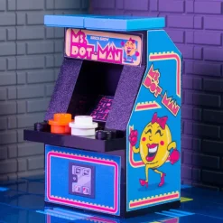 The Brick Show Shop Mrs. Dot-Man - B3 Customs Arcade Machine made using LEGO parts
