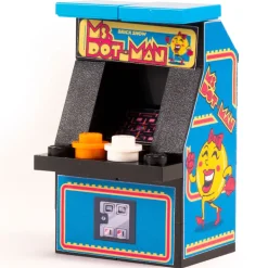 The Brick Show Shop Mrs. Dot-Man - B3 Customs Arcade Machine made using LEGO parts