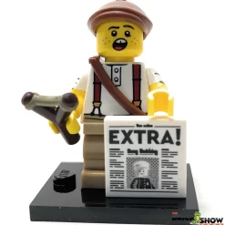 The Brick Show Shop Newspaper Kid - LEGO Collectible Minifigure 66733 (Series 24) (2023)