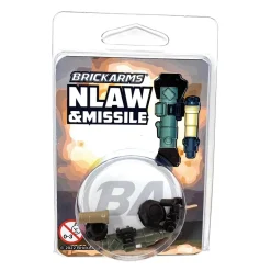 The Brick Show Shop NLAW & Missile, Anti-Tank Weapon Pack for LEGO Minifigures, BrickArms