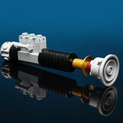 The Brick Show Shop Old Ben Mini Lightsaber Building Kit made using LEGO parts - B3 Custom