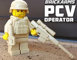 The Brick Show Shop Operator - PCV (Powered Combat Vest) for LEGO Minifig - BrickArms
