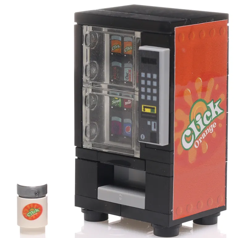 The Brick Show Shop Orange Click - B3 Customs Soda Vending Machine
