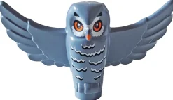 The Brick Show Shop Owl (Spread Wings, Sand Blue w/ Orange Chest) - Official LEGO® Part