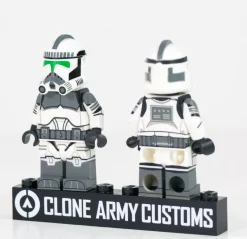 The Brick Show Shop P2 Shock Gray Jet Trooper - Custom Star Wars Minifig made using LEGO b