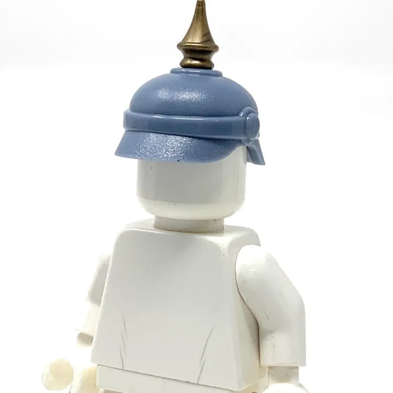 The Brick Show Shop Pickelhaube WW2 Helmet w/ Spike for LEGO Minifigures - BrickArms