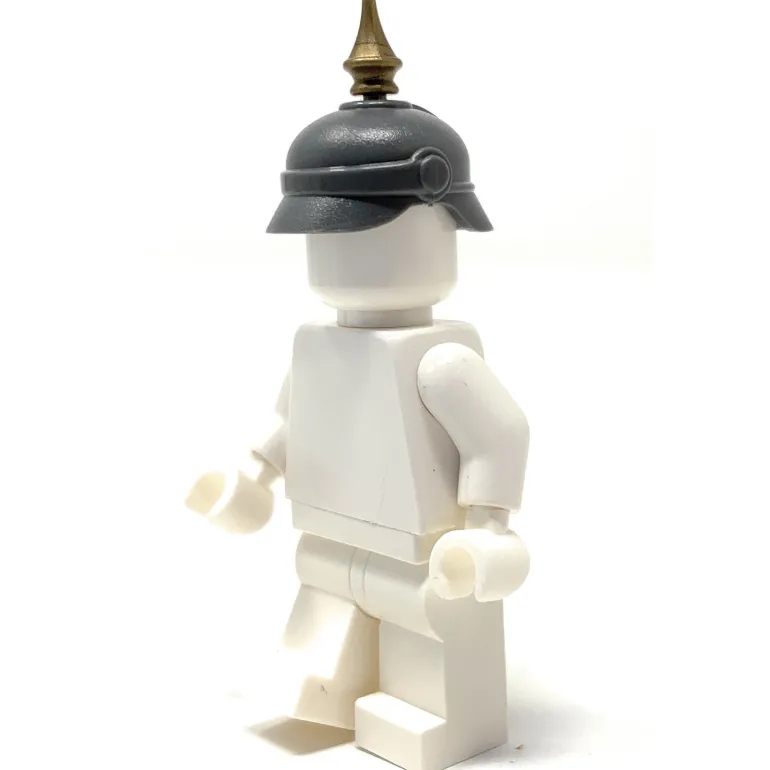 The Brick Show Shop Pickelhaube WW2 Helmet w/ Spike for LEGO Minifigures - BrickArms