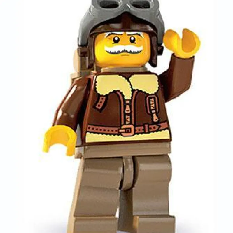 The Brick Show Shop Pilot - Series 3 LEGO Collectible Minifigure (2011)