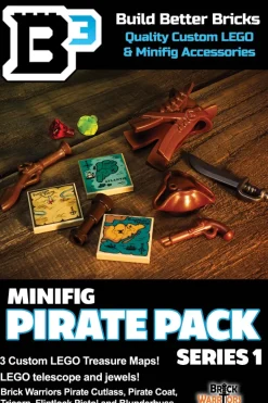 The Brick Show Shop Pirate Minifig Pack