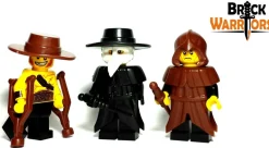 The Brick Show Shop Plague Doctor Hat - LEGO Minifigure Compatible (Brick Warriors)