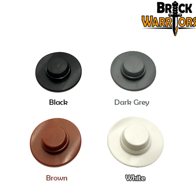 The Brick Show Shop Plague Doctor Hat - LEGO Minifigure Compatible (Brick Warriors)