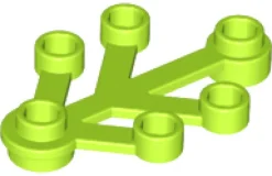 The Brick Show Shop Plant Leaves, 4 x 3 Studs - Official LEGO® Part