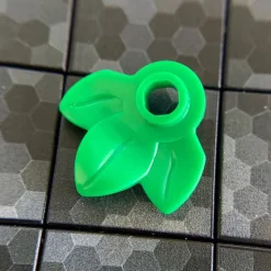 The Brick Show Shop Plant Plate, Round 1 x 1 with 3 Leaves - Official LEGO® Part
