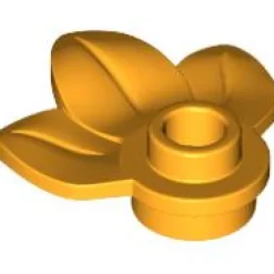 The Brick Show Shop Plant Plate, Round 1 x 1 with 3 Leaves - Official LEGO® Part