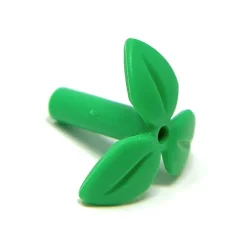 The Brick Show Shop Plant, Stem with 3 Leaves (Small) - Official LEGO® Part