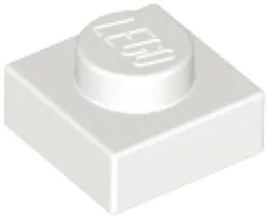 The Brick Show Shop Plate, 1 x 1- Official LEGO® Part