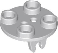 The Brick Show Shop Plate, Round 2 x 2 Thin with Wheel Holder- Official LEGO® Part