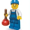 The Brick Show Shop Plumber - Series 9 LEGO Collectible Minifigure (2013)