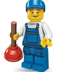 The Brick Show Shop Plumber - Series 9 LEGO Collectible Minifigure (2013)