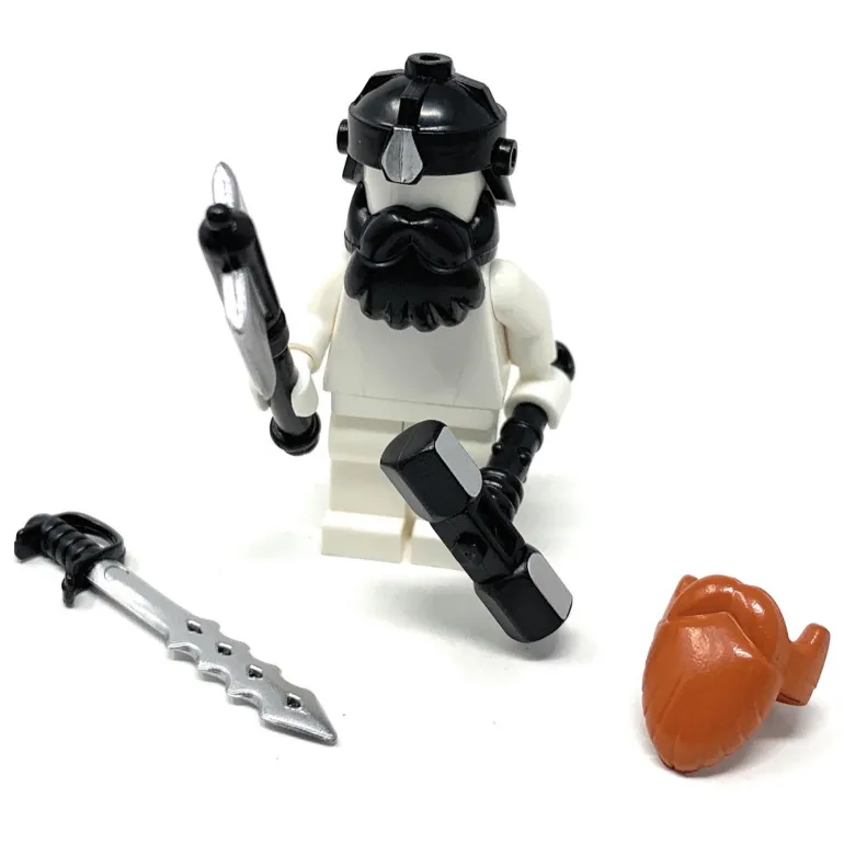 The Brick Show Shop Plunderer - Dwarf Warrior Minifig Pack - BrickForge
