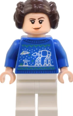 The Brick Show Shop Princess Leia (Advent, Christmas Sweater) - LEGO Star Wars Minifigure