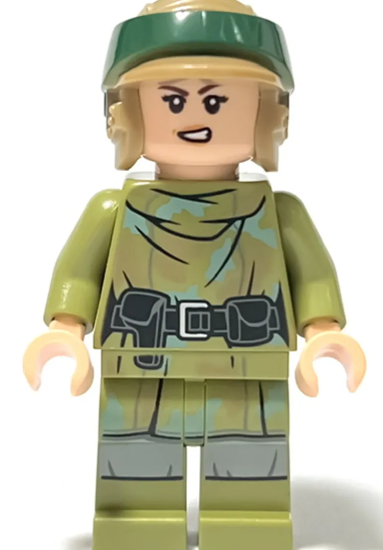 The Brick Show Shop Princess Leia (Endor, Helmet) - LEGO Star Wars Minifigure (2023)
