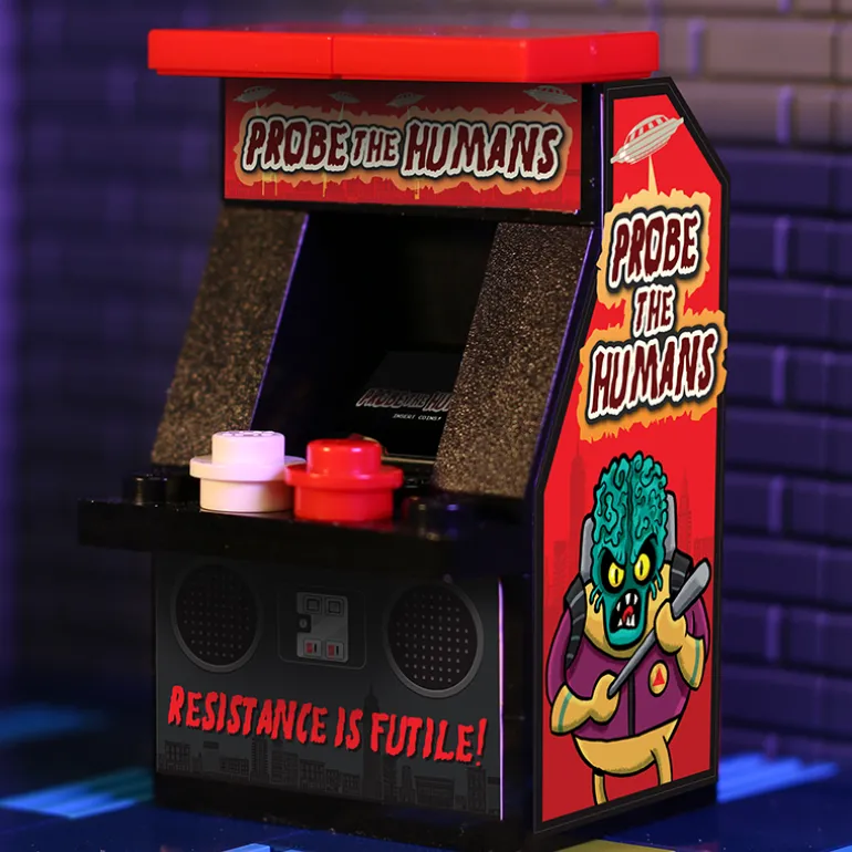 The Brick Show Shop Probe the Humans - B3 Customs Arcade Machine