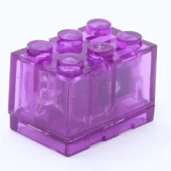 The Brick Show Shop Purple Light-Up 2x3 Brick (Purple Light) - Compatible w/ LEGO
