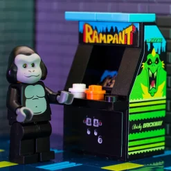 The Brick Show Shop Rampant - B3 Customs Arcade Machine made using LEGO parts