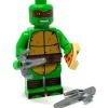 The Brick Show Shop Raph Red Fighter Turtle - Custom Minifig made using LEGO parts