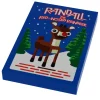 The Brick Show Shop Red-Nosed Reindeer Christmas Movie Cover (2x3 Tile) made using LEGO pa