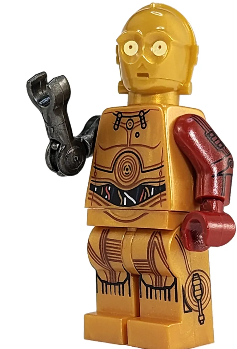 The Brick Show Shop Robot Arms + Should Peg - BrickArms