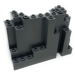 The Brick Show Shop Rock, Panel 4 x 10 x 6 Rectangular (BURP) - Official LEGO® Part