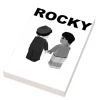 The Brick Show Shop Rocky Movie Cover (2x3 Tile) made using LEGO parts - B3 Customs
