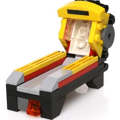 The Brick Show Shop Roller Ball Arcade Machine made from LEGO parts