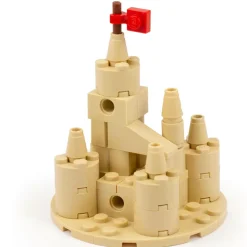 The Brick Show Shop Sand Castle (Summer Fun!) - Custom Building Set