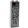 The Brick Show Shop Santa Clause in Carbonite (1x2x5 Brick) made using LEGO part - B3 Cust