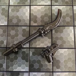 The Brick Show Shop Scythe & Pistol, Dark Warrior Pack - BrickArms