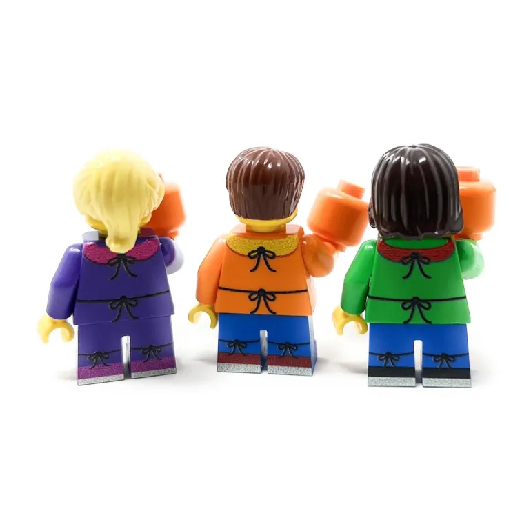 The Brick Show Shop Set of 3 Kids Trick-or-Treating on Halloween Minifig Collection