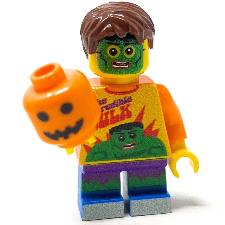 The Brick Show Shop Set of 3 Kids Trick-or-Treating on Halloween Minifig Collection