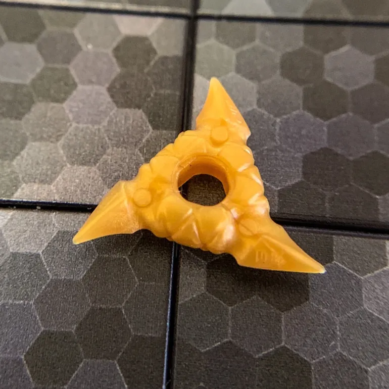 The Brick Show Shop Shuriken, Throwing Star - Official LEGO® Weapon for Minifigures
