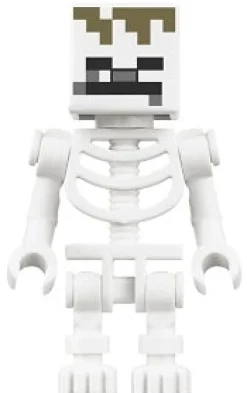 The Brick Show Shop Skeleton (Dungeon) - LEGO Minecraft Minifigure (2021)