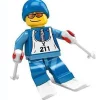The Brick Show Shop Skier - Series 2 LEGO Collectible Minifigure (2010)