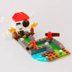 The Brick Show Shop Skull Island Putt Putt / Mini Golf Hole made using LEGO parts - B3 Cus
