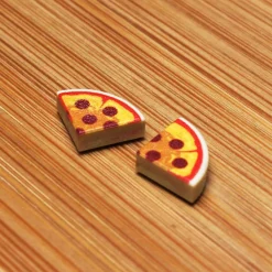 The Brick Show Shop 2 Slices of Pepperoni Pizza - Custom Printed (1x1 Curved Tile) made us