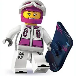 The Brick Show Shop Snowboarder - Series 3 LEGO Collectible Minifigure (2011)