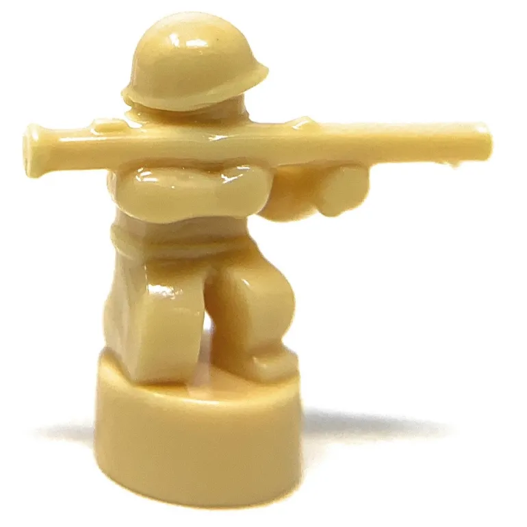 The Brick Show Shop Soldier with Bazooka - Nano Military Soldier for LEGO